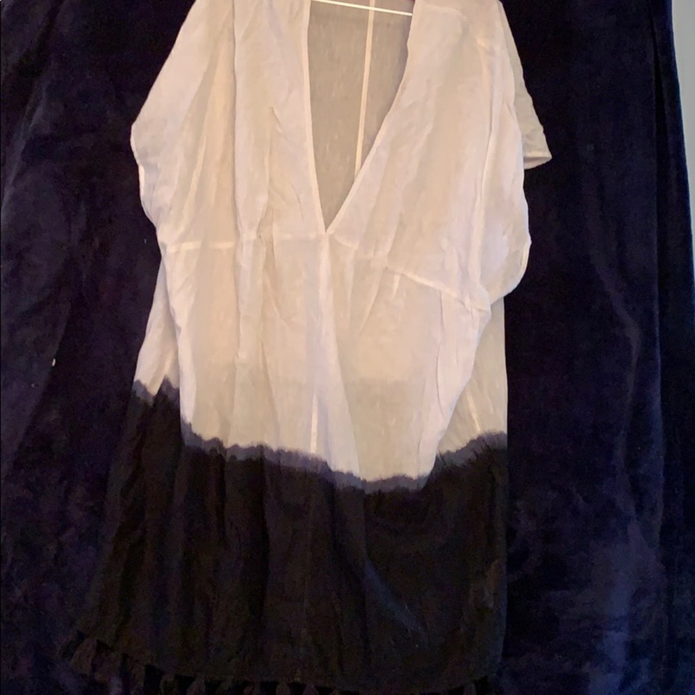Dip dyed Beach Cover Up